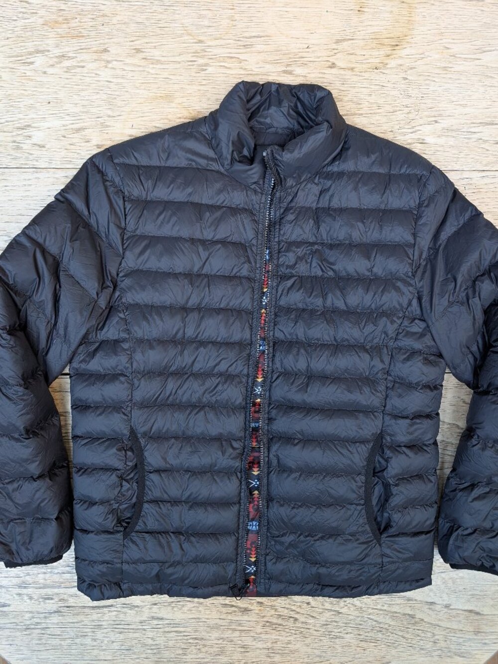 Pendleton duck down feather reversible lightweight puffer jacket Men's Medium